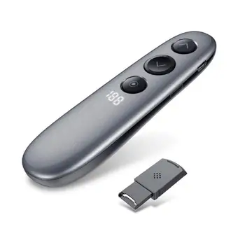 

Wireless Presenter Highlighting Magnify Digital USB Rechargeable Powerpoint Presentation Clicker