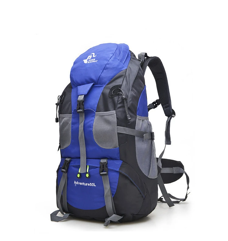 50л открытый походный мешок 6 цветов водонепроницаемый туристический дорожный горный рюкзак, треккинг Кемпинг Альпинизм спортивные сумки