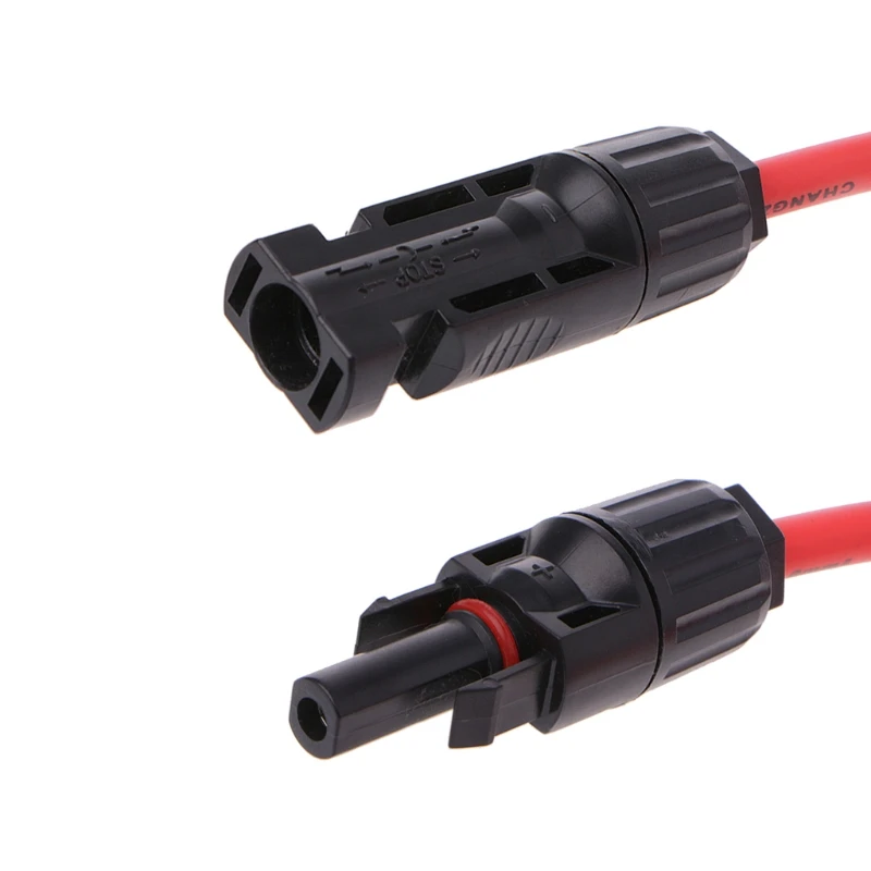 

1/3/5/10m Solar Panel Extension Cable Red 12 AWG PV Wire MC4 Connector Y1QB