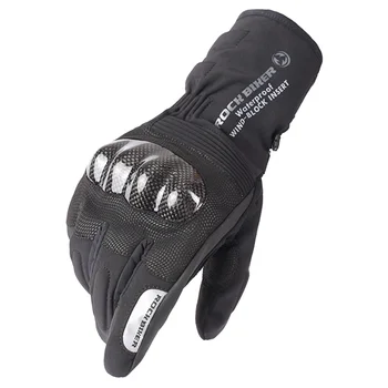 

Motorcycle Gloves Motocross Gloves Touch Screen Autumn Winter Waterproof Guantes Moto Motorbike Riding Carbon Fiber Men Gloves