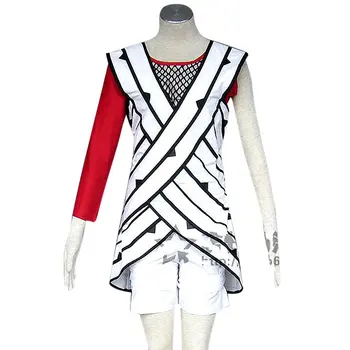 

Anime Naruto Kurenai Yuhi Cosplay Costume Ninja Costume Top+Coat+Shorts Halloween Costumes for Women Kid