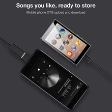 Портативный MP4 плеер полный сенсорный экран динамик без потерь музыка видео 8 Гб студентов обучения английский цинковый сплав цифровая TF карта