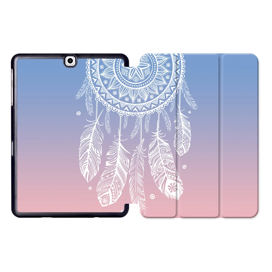 SS13 MTT из искусственной кожи чехол для samsung Galaxy Tab A 9,7 ''T550 T555 SM-P550 SM-P555 откидная подставка умный чехол мультяшный чехол для планшета Funda - Цвет: SS13