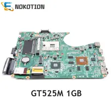 NOKOTION материнская плата для ноутбука TOSHIBA Satellite L750 L755 основная плата A000081570 DABLDDMB8D0 REVD HM65 DDR3 GT525M 1 Гб