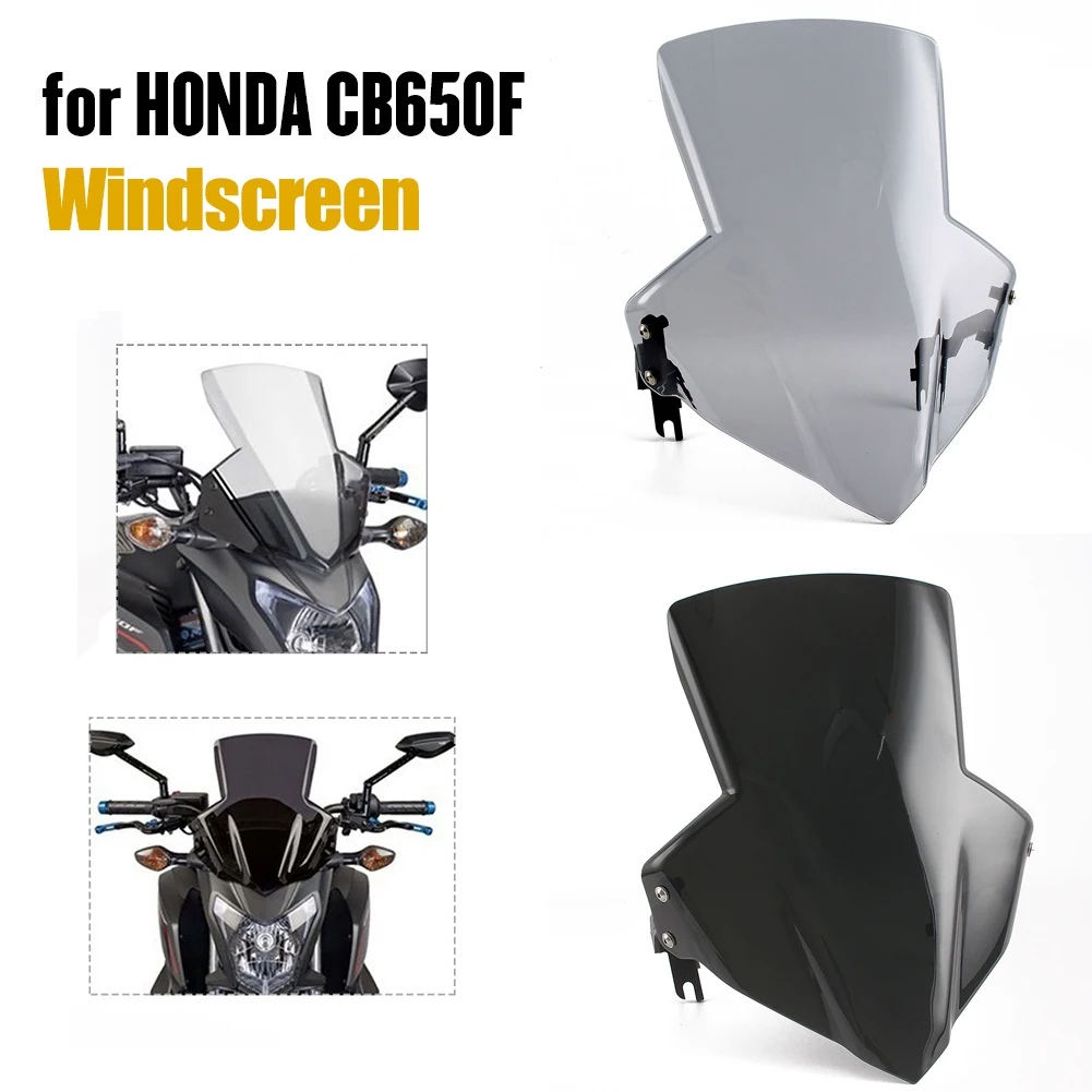 Ветровое стекло для Honda CB650F CB 650F CB650FA 2014 2015 2016 2017 2018 2019 2020 ветровое ветрозащитный