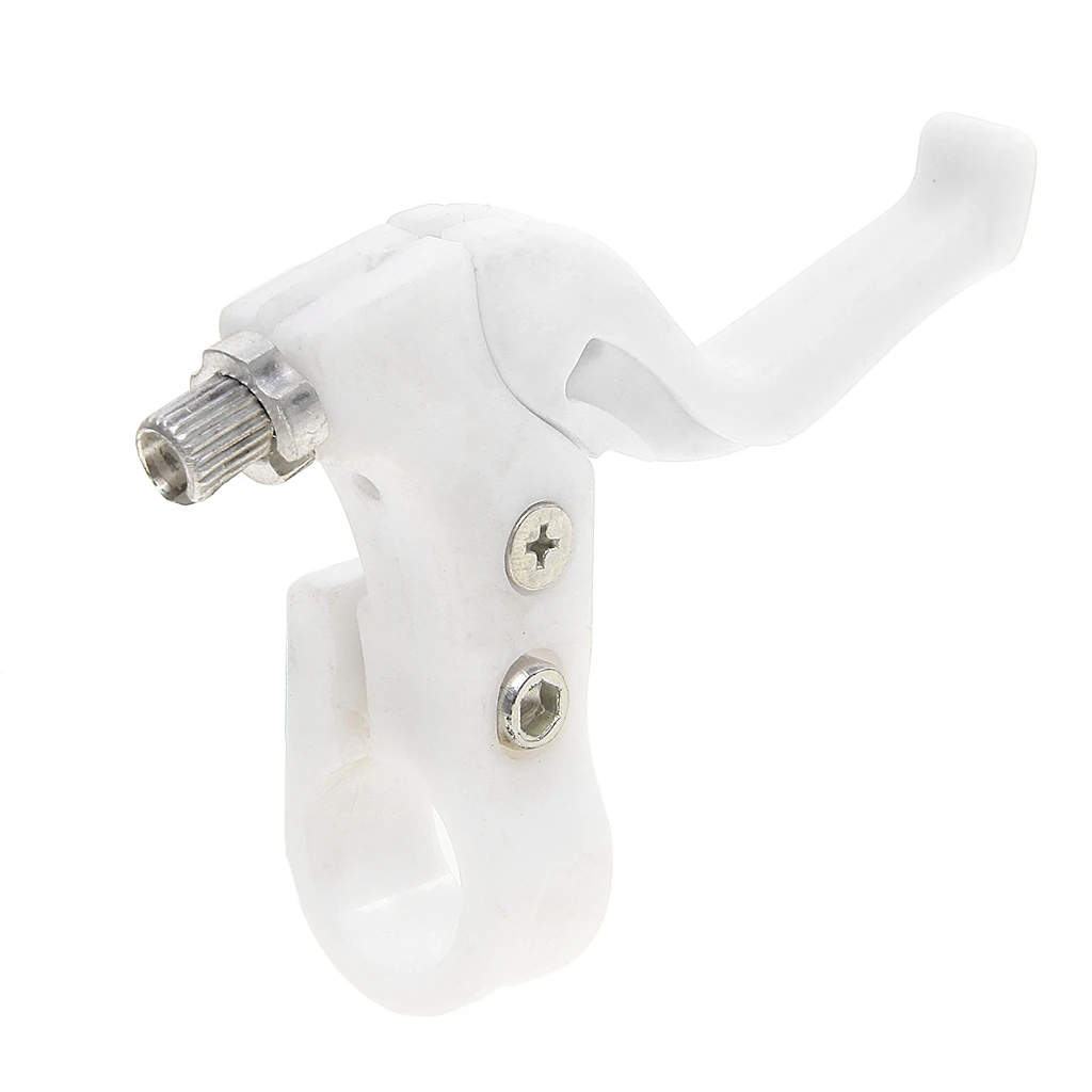Children Kids Universal Lightweight Twin Bicycle Bike Brake Levers Set White Children Kids Universal Lightweight Twin Bicycle Bike Brake Levers Set White
