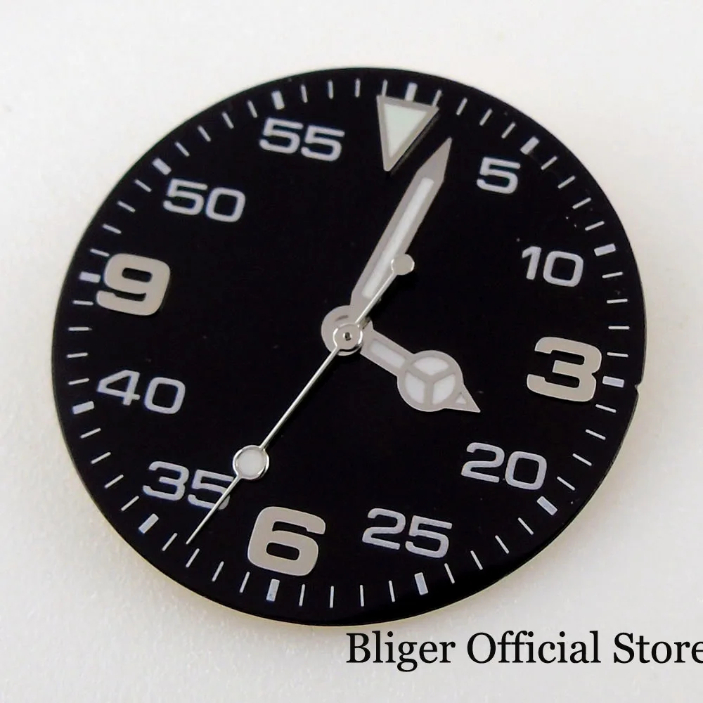 

Автоматический зеленый светящийся ручной циферблат NH35A MIYOTA 8215 8205 MINGZHU 2813