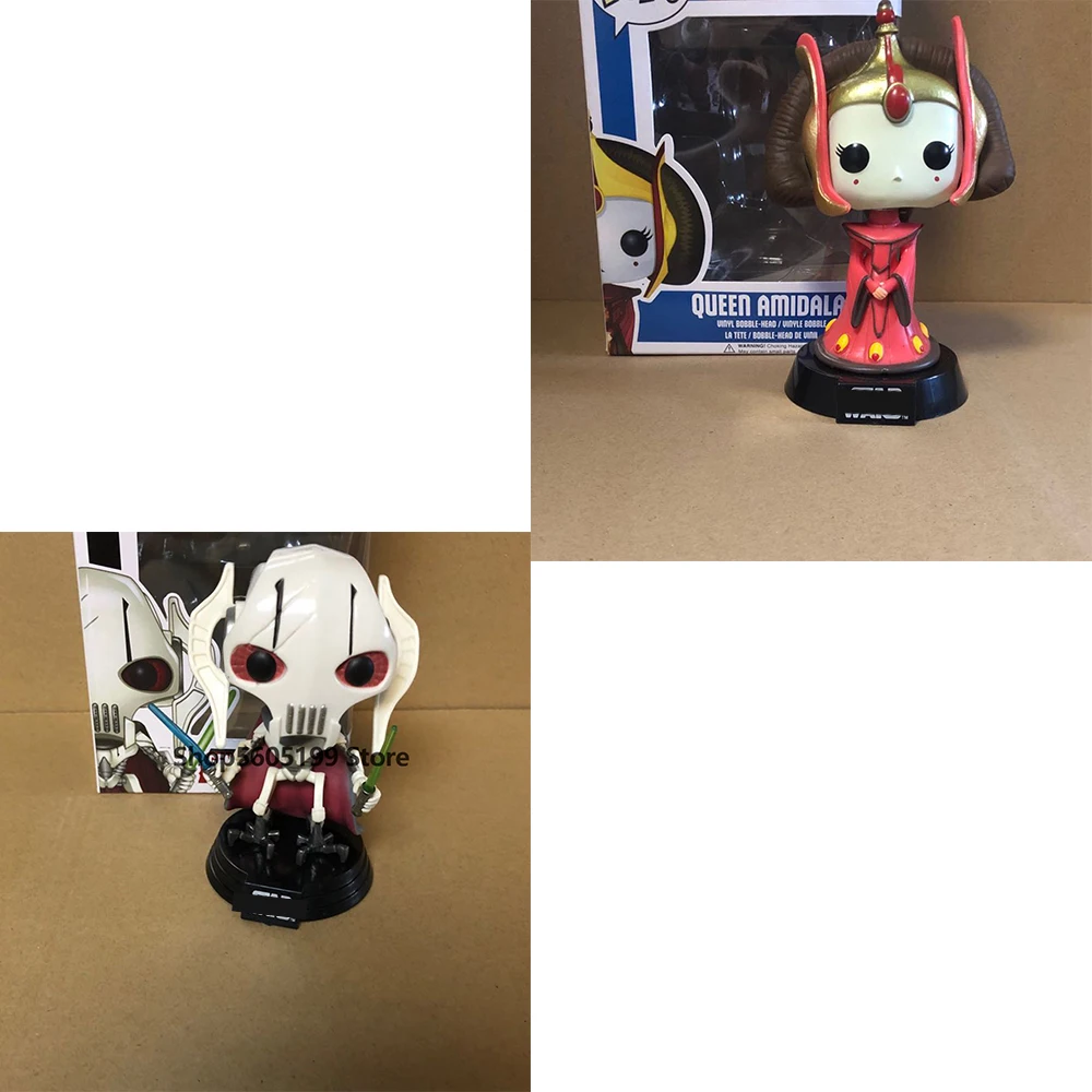 POP STAR & QUEEN AMIDALA #29 GENERAL GRIEVOUS # 129 with box Action Figure Collectible Model toys for chlidren|Action & Toy Figures| - AliExpress