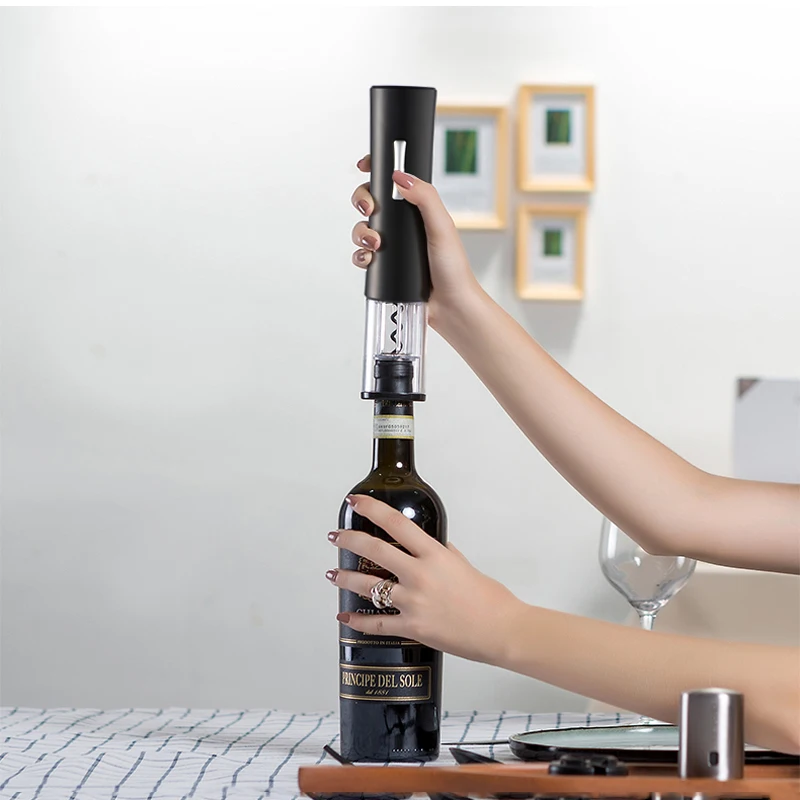 Automatischer Flaschenöffner für Rotwein Folienschneider Elektrische Rotweinöffner Glasöffner Küchenzubehör Gadgets Flaschenöffner_voghion.com