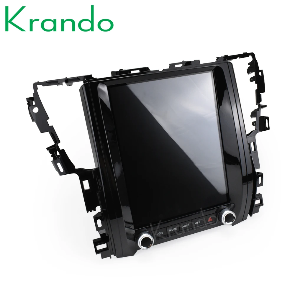 Best Krando Android 8.1 12.1" Tesla Vertical car multimedia player for Toyota Alphard navigation system 3
