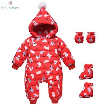 

Newborn Baby Winter Coats Outwear Fashion Hooded Parkas Orangemom Fashion Clothing Hoodies Infant Snow White Climbing Rompers