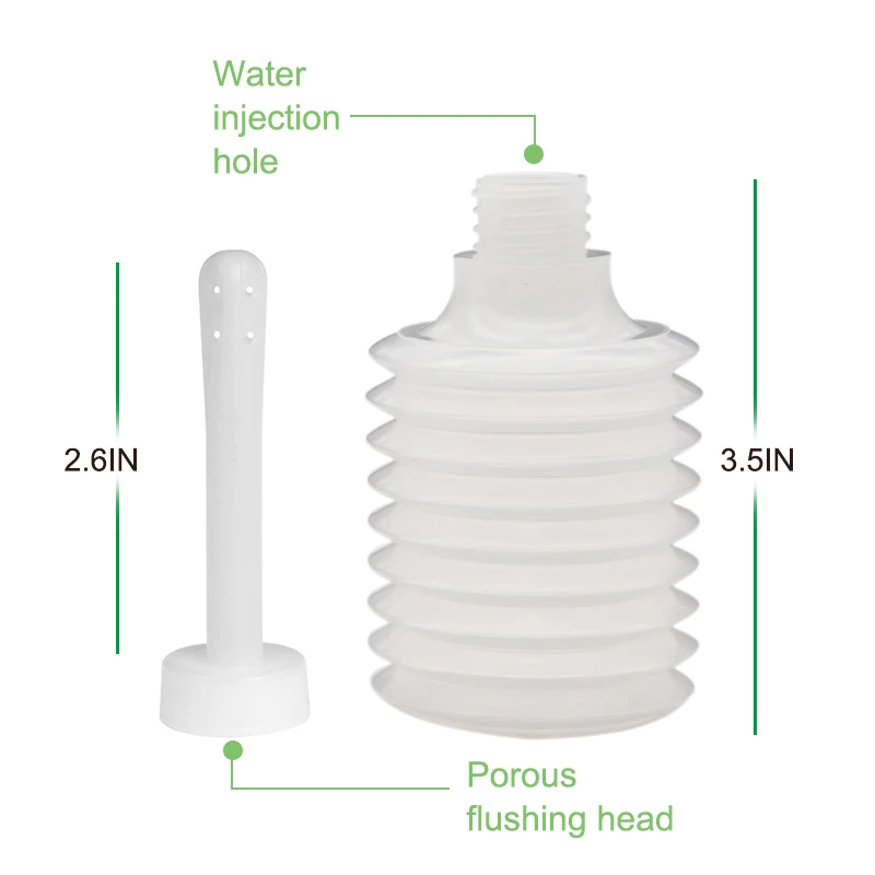 5 шт. женские частые части клизмы чистящий контейнер одноразовый вагинальный