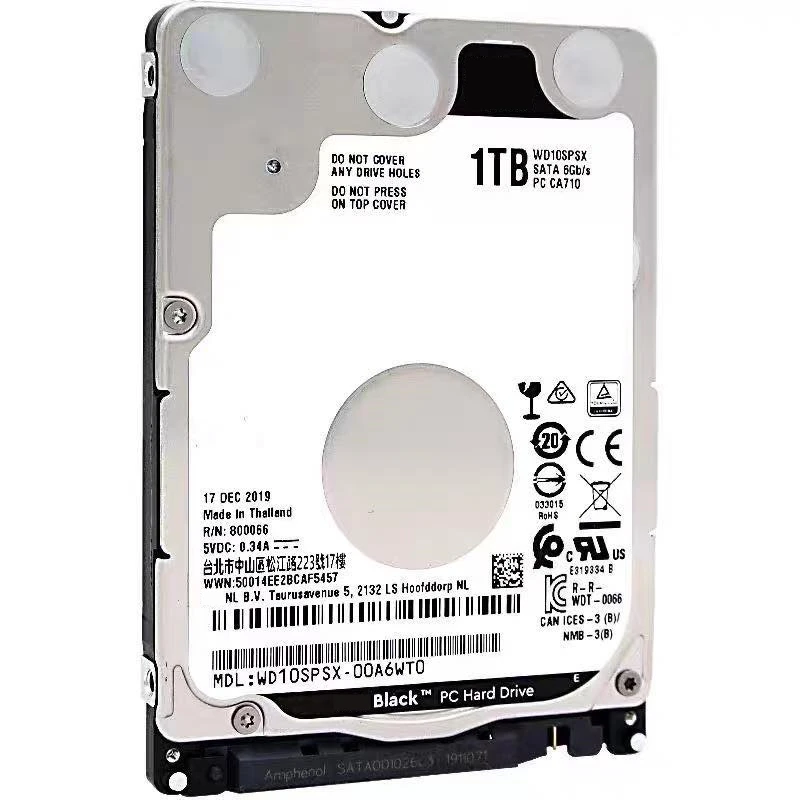 New Original Hdd For Wd Black 1tb 2.5" Sata 6 Gb/s 64mb 7200rpm For  Internal Hard Disk For Notebook Hard Drive For Wd10spsx - Hard Disk Drive -  AliExpress