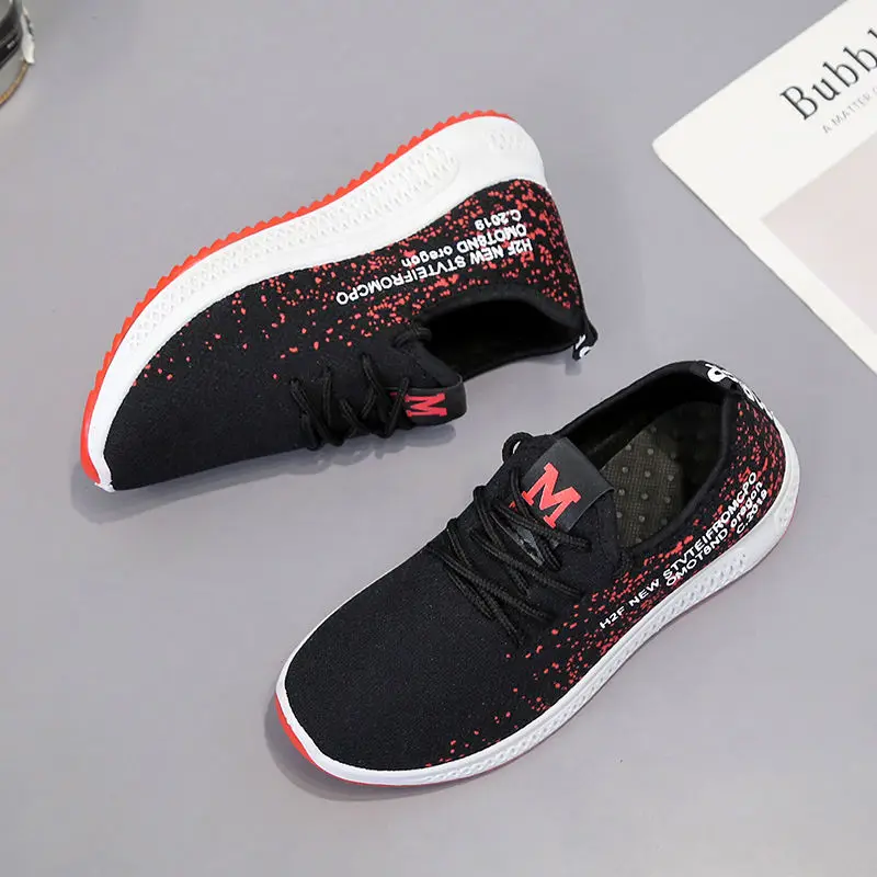 Женская легкая и удобная прогулочная обувь женская прогулочная обувь из дышащего сетчатого материала прогулочная обувь на мягкой нескользящей подошве