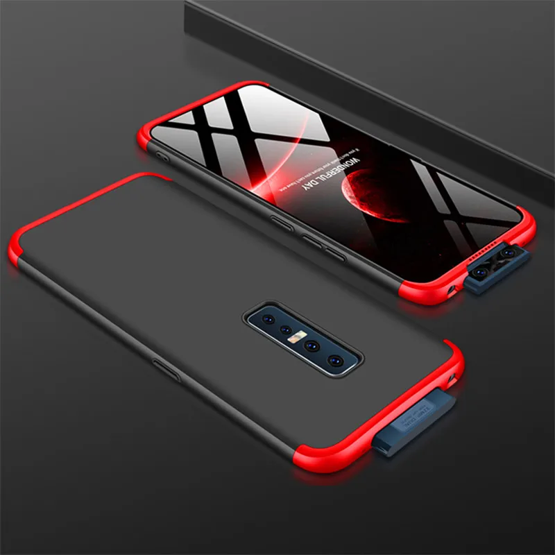 Чехол Vivo V17 Pro V17Pro с защитой 360 градусов чехол полным покрытием Жесткий для
