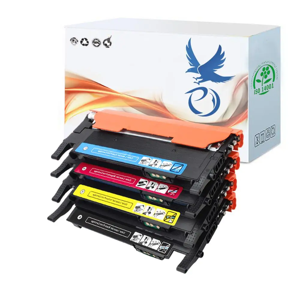 Тонер картридж для samsung CLP320 4 цвета CLP 320 321 325 CLX3180 CLX3185 CLX 3185 3180 CLT407S CLT 407S 407 |Картриджи