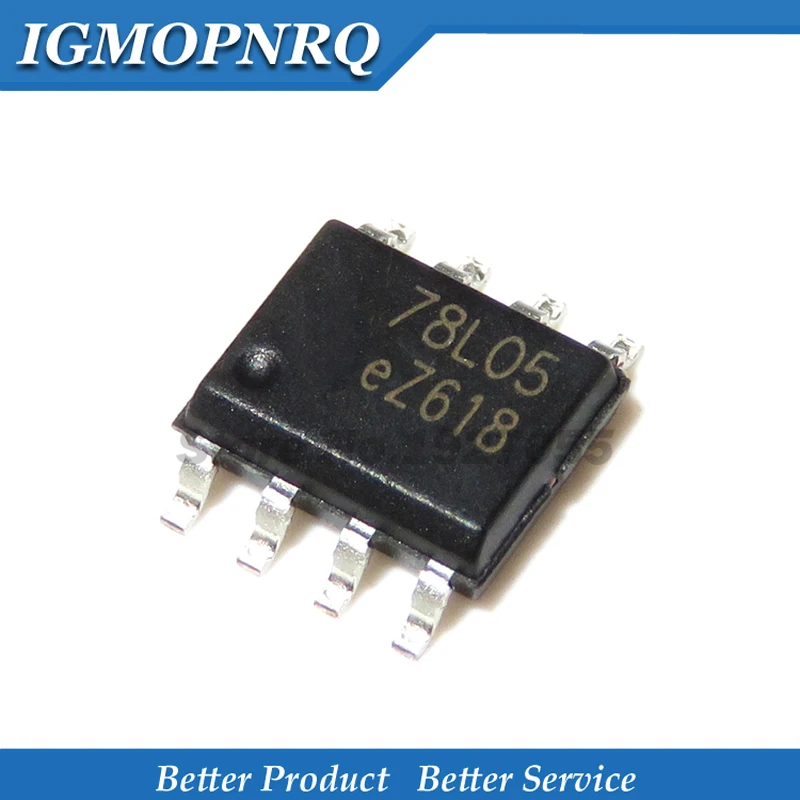 10PCS 78L05B SOP-8 78L05 SOP SMD new | Электронные компоненты и принадлежности