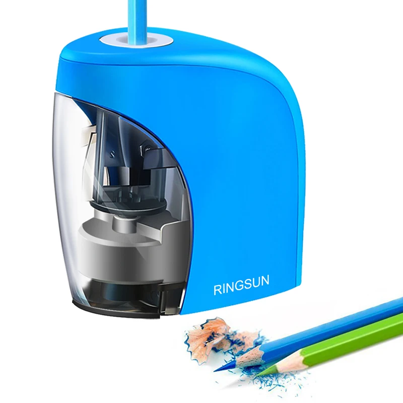 

Electric Auto Pencil Sharpener School Sharpener Stationery for NO.2(8mm) Pencils and Colored Pencils Battery/USB Charge Powered