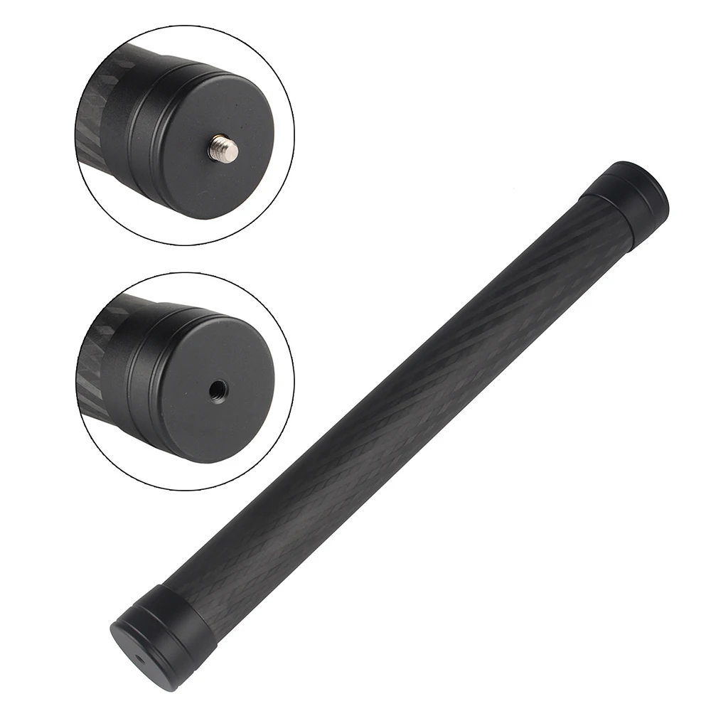 Крутой удлинитель для DJI Ronin S Moza Air 2 Zhiyun Crane 2 удлинитель из углеродного волокна 1/4 ''3/8 стабилизатор стержень монопод