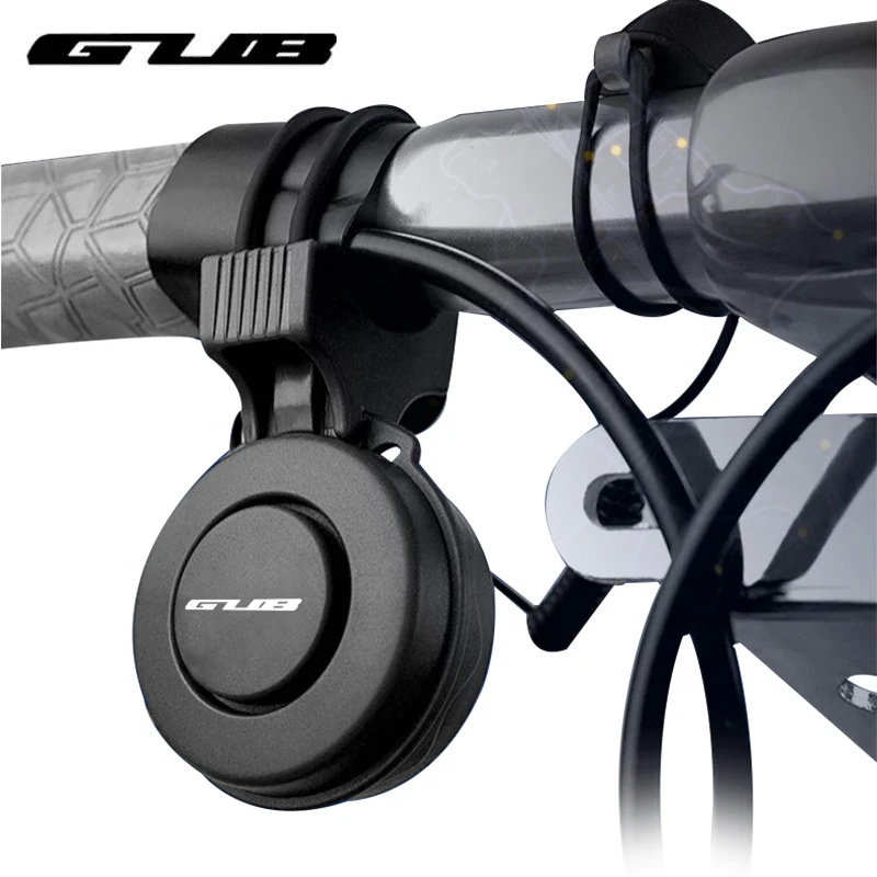 GUB 120db Электрический клаксон для велосипеда с проводным управлением 3 вида звуков Micro USB Перезаряжаемый велосипед электрический звонок Велоспорт Рог кольцо
