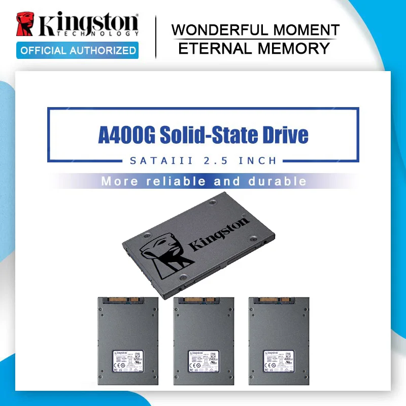 

Original Kingston Digital A400 960gb SSD SATA 3 2.5 inch Internal Solid State Drive HDD Hard Disk HD SSD Notebook PC 960G