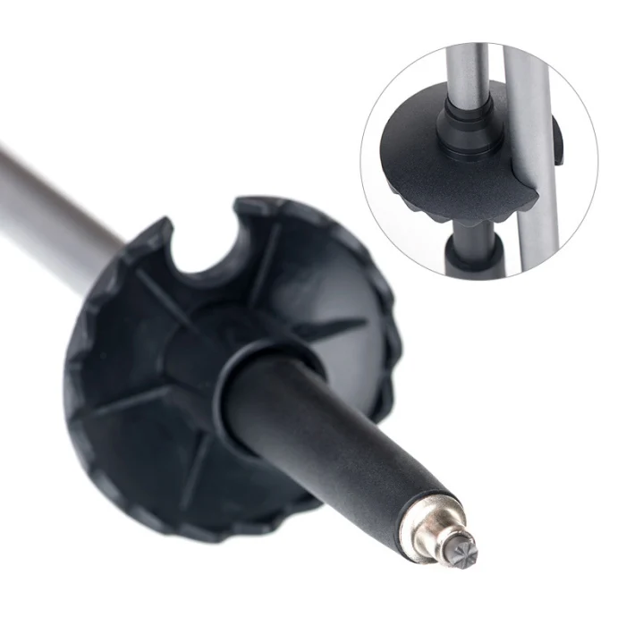 Fibra de Carbono Lidar com Alta Venda Quente Dobrável Bengala Ultraleve Eva Dureza Caminhadas Vara 24 carbono eva lidar com alta dureza caminhadas vara