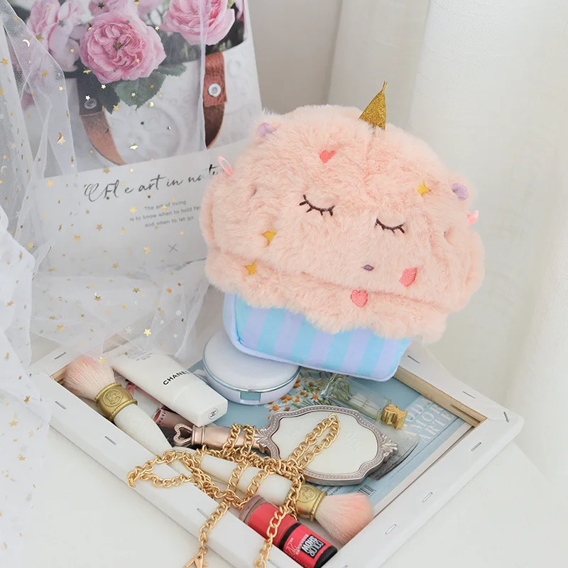Милый Единорог Кролик плюшевая сумка на плечо игрушки Kawaii торт Единорог Кролик плюшевая сумка подарок на день рождения Рождество для девушки