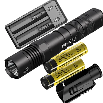 

NITECORE P10 V2 Vision Tactical Flashlight SMO XP-L2 V6 White Light max 1100 Lumen beam throw 201meter Outdoor Sports Torch