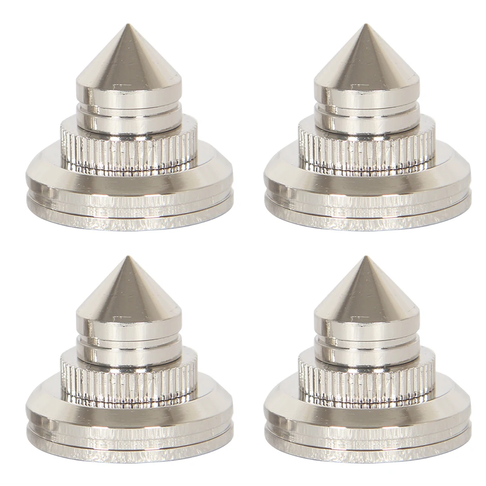 

4PCS/Set Pad Loud Floor Anti Vibration Shock Resistant Sound Spike Meeting Pure Speaker Stands Foot Nail Outdoor Cone Home