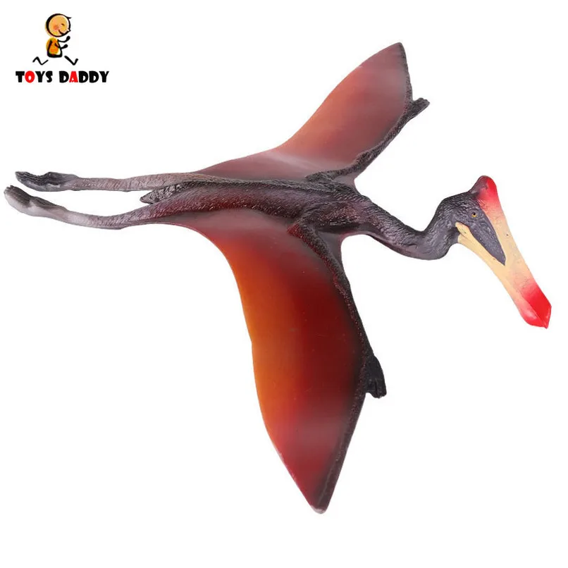 Simulation Quetzalcoatlus Original Pterodactyl Predator Action Figures Dinosaur Animals Model PVC Toy Child Kids Decor Gift | Игрушки и