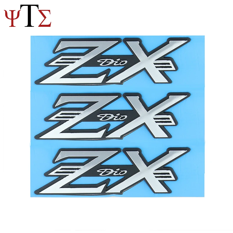 Para Honda Dio Zx Af34/Af35 Corpo Carenagem Da Motocicleta Scooter Etiqueta Do Logotipo Adesivos Decalcomanie Do Logotipo Do Decalq