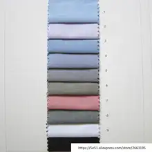 Хлопковая и рисовая ткань превосходного качества 65/35, 45 лет, рубашка для досуга, подкладка платья