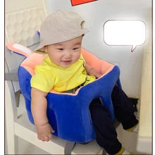 

New Cartoon Portable Baby Dining Chair Multifunctional Baby Car Can Be Fixed BB Stool Learn To Sit Sofa Cover