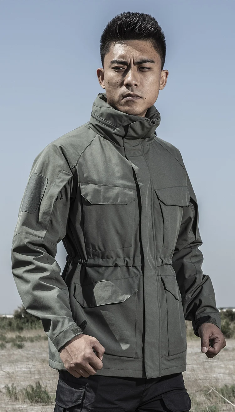 Sarchon уличная камуфляжная одежда M65 теневой инструктор тактическая ветровка армейский вентилятор ветрозащитная куртка для мужчин