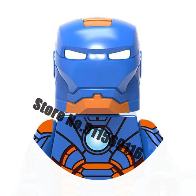 Superhero Iron Man Mark Building Blocks Bricks Tony Stark War Machine Ultron Action Figures Kids Toys Christmas Gifts H-X1243