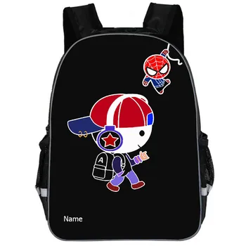 

13-16 Inch Fashion anime school bag 3D Printing Backpacks Pencil Bag Portfolio School Bags For Boys Girls Bookbag Satche