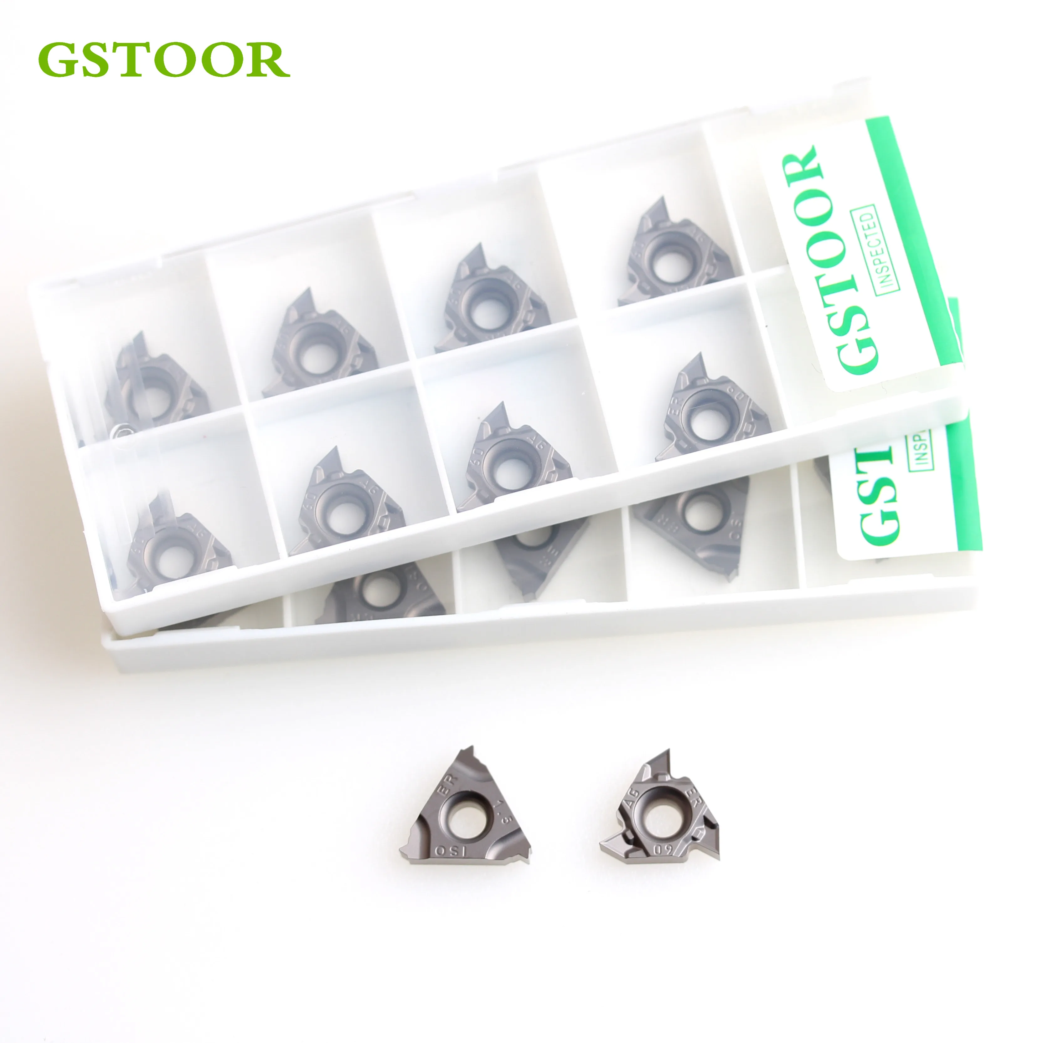 

10PCS 16ER 16IR AG55 AG60 11W 14W 1.5ISO GC530 Cermet Turning Tools Lathe Cutter Cutting Threading Inserts CNC Tool For SNR/L