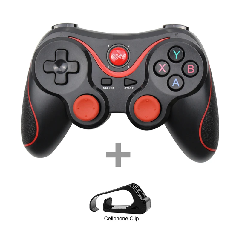 Support Bluetooth T3/X3 Wireless Joystick Gamepad PC Game Controller Gaming Remote Control For Win 7/8/10 For Smart Phone/TV Box 