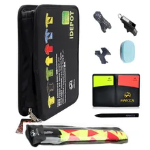 MAICCA Soccer referee bag Professional  Black Football referee toolkit Sports wallet equipment Customer Make