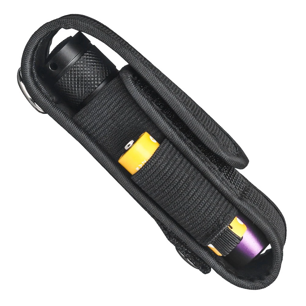 Flashlight Pouch Molle Flashlight Pouch LED Torch Holster Nylon Waist Pack Outdoor Hunting Camping Duty Flashlight Belt Holder T410 T310