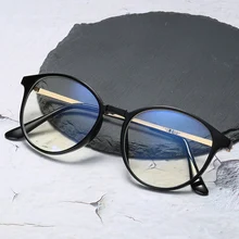 Zilead Модные Ретро Стеклянные es круглые металлические стеклянные es рамки для женщин и мужчин Простые Стеклянные женские прозрачные оправы для очков Gafas Oculos