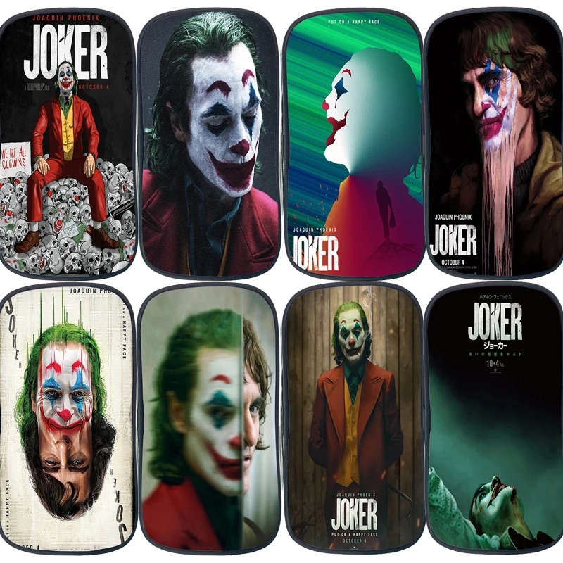 Чехол карандаш Joker для студентов мальчиков девочек сумки с рисунком аниме