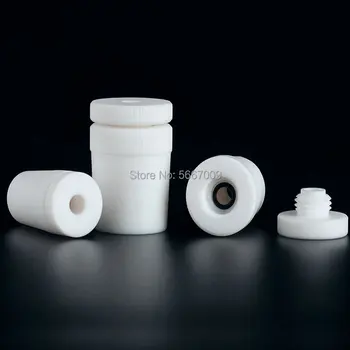 

Lab PTFE teflon plug 14/19/24/29/34/40/45/50# fit for strring rod PTFE solid stopper matching stirrer