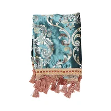 

1 Pc Guzheng Dust Cover Ancient Style Embroidered Guzheng Cover Cloth (Blue)