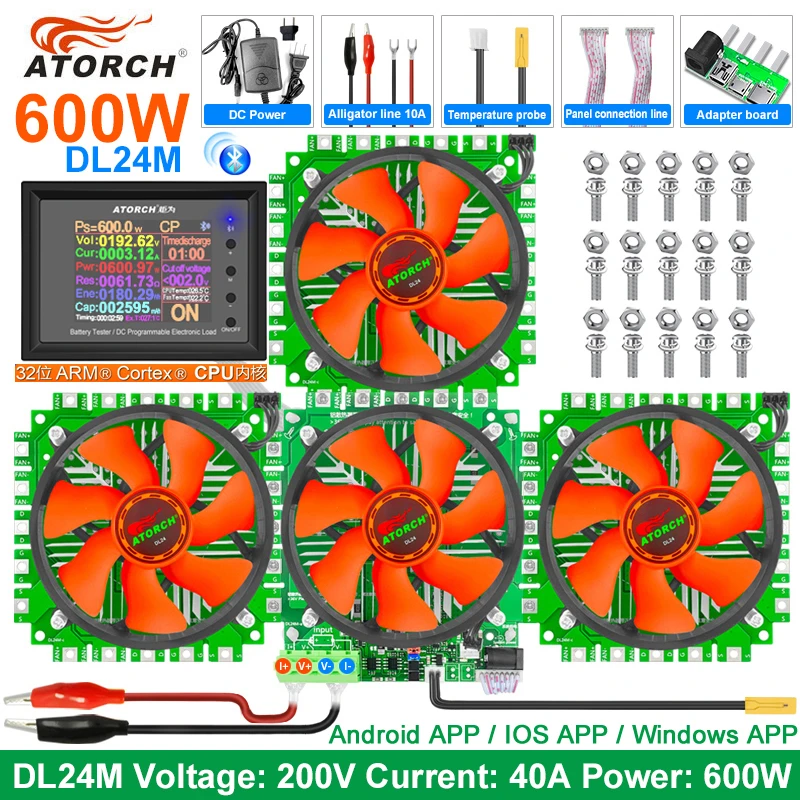 Dl24m Car Electronic Load Charge Voltage Indicator Power Bank Battery Tester 18650 Pack Capacity Monitor Usb Dc 12v Checker Tool Battery Testers Aliexpress