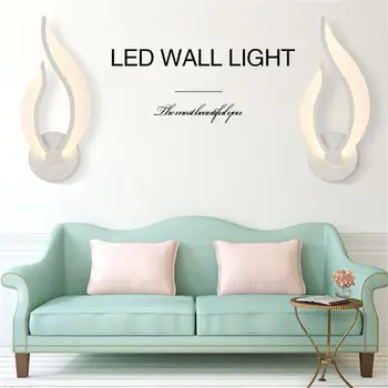 

Wall Lamp LED 3 Specifications Wall Sconces Lamp Home Corridor Aisle Lights Light-Up Eco-Friendly Bedside Lamp Induction Light