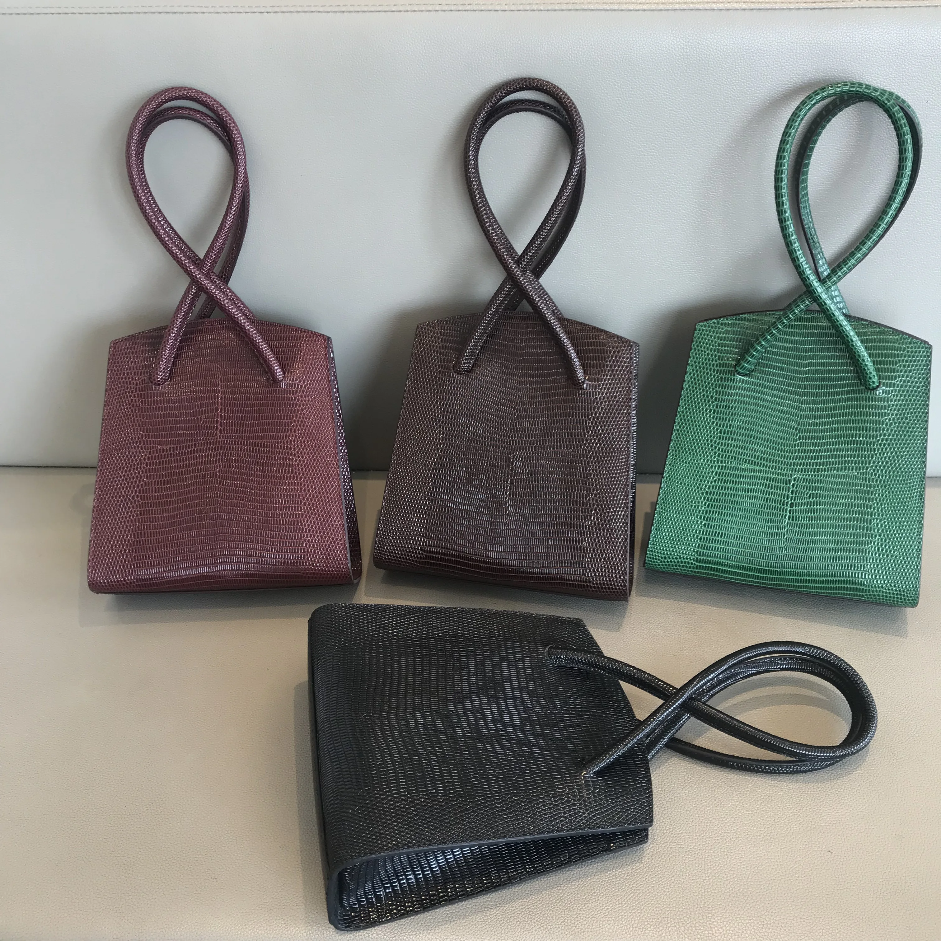 

Kafunila retro lizard pattern genuine leather bag for women 2019 luxury handbags women bags designer shoulder bag bolsa feminina