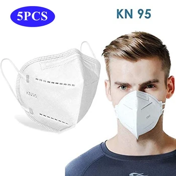 

KN95 Respirator Protective Dust Face Masks with Valve Anti-Pollution 95% Filter Masks, Same Class as N95 KF94 FFP2, CE certified