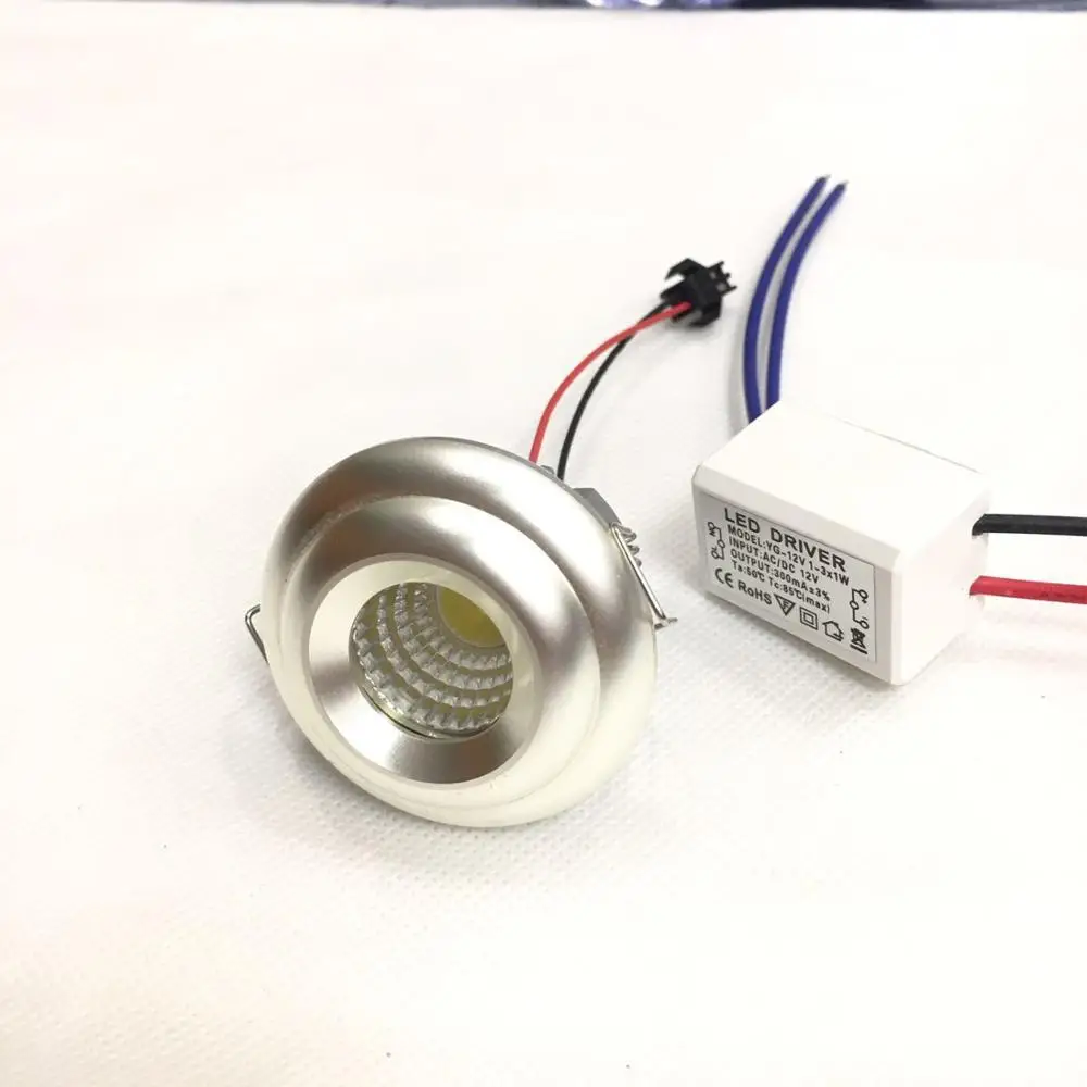 10 единиц 3 W светодиодный мини Einbauleuchte круглым verstellbarer черно-белую пятно Deckenlampe 220 V светодиодный-Schrankleuchte