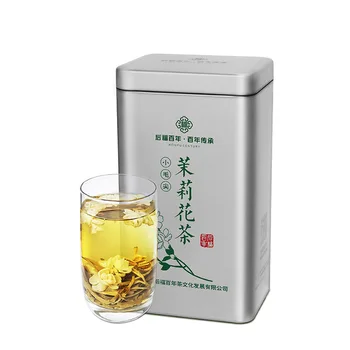 

2020 Guangxi Hengxian Molihuacha Maojian Jasmine Tea Green Tea for Clear Heat Cellulite and Promote Digestion Exquisite Canned